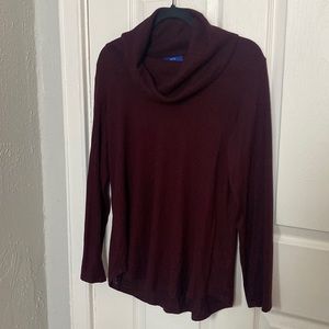Cowl Neck Light Weight Sweater